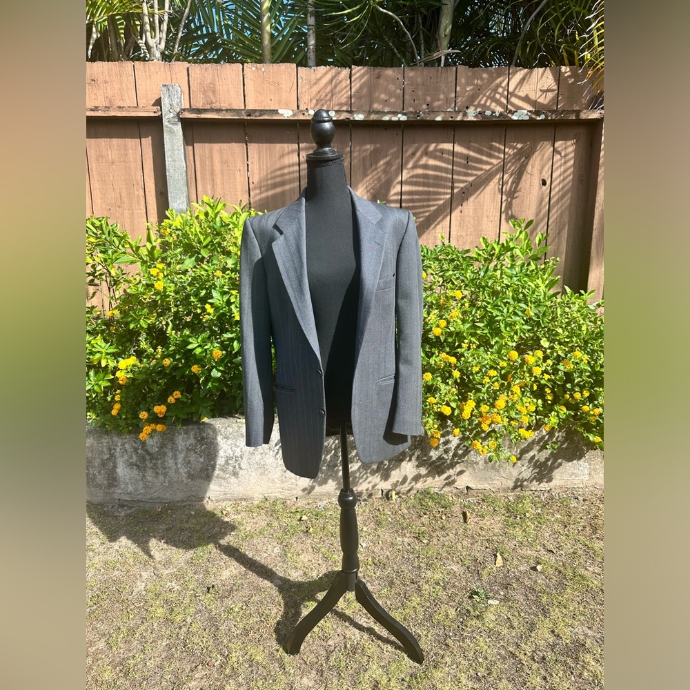 Yves Saint Laurent Menswear Wool Blazer